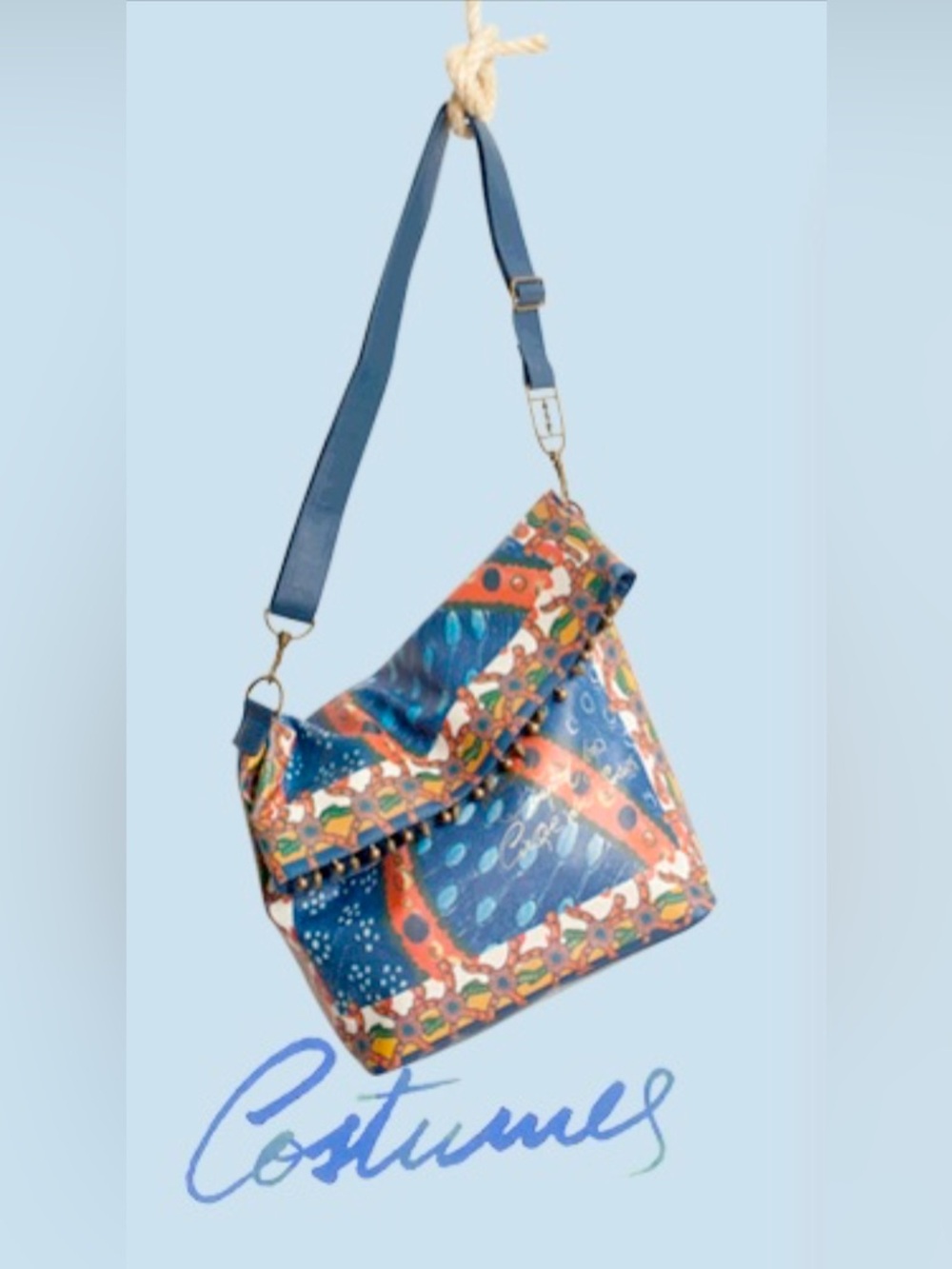 Desigual Cirque Du Soleil Printed Messenger Bag Crossbody